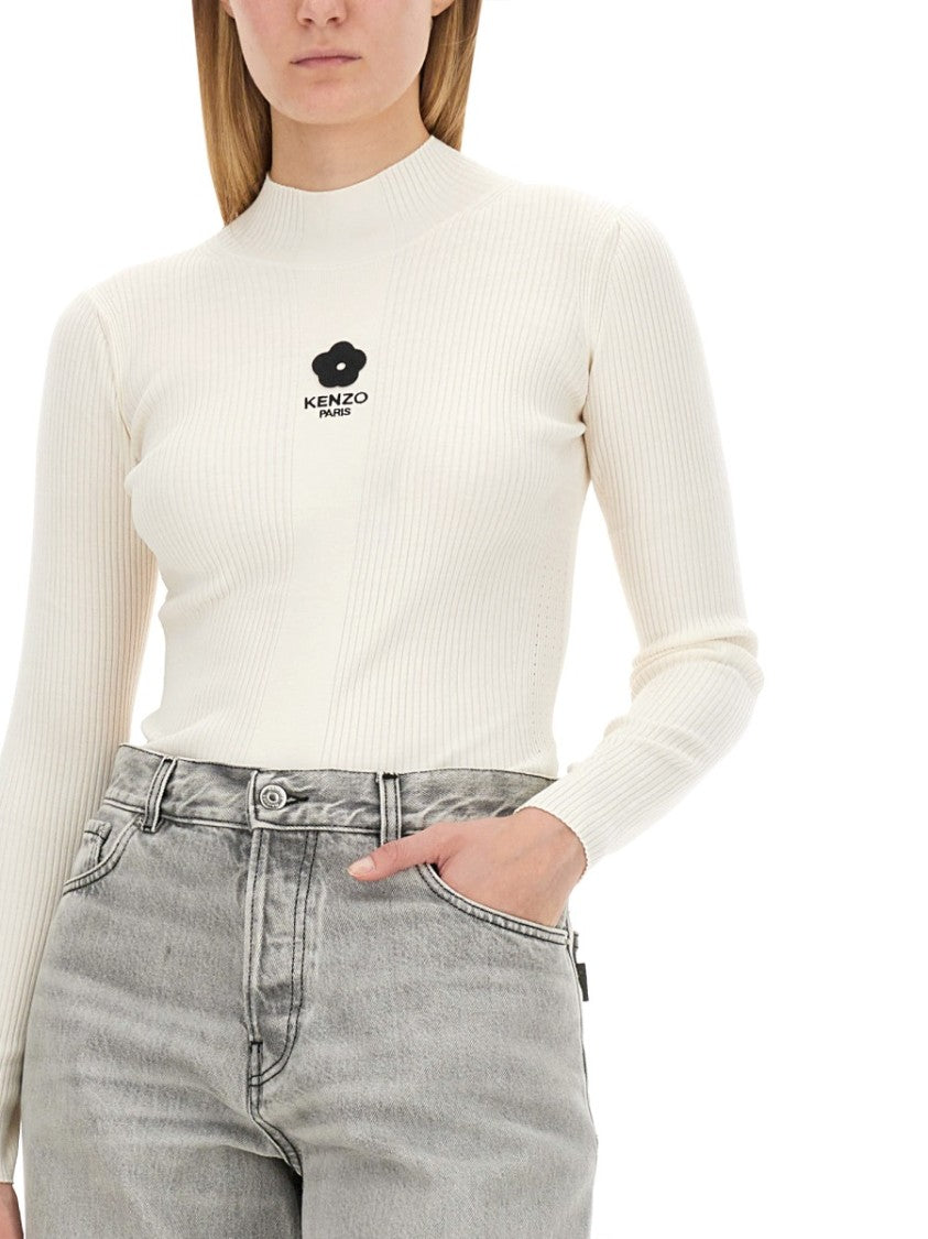 Kenzo Ribbed Slim-Fit Jersey
