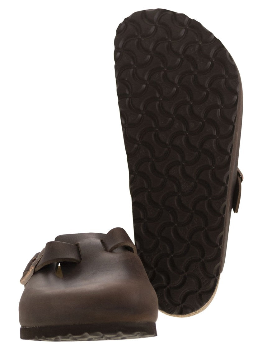 Birkenstock Boston - Leather Sabot