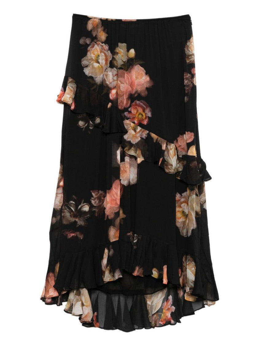 Zimmermann Hypnotic Asymetric Midi Skirt