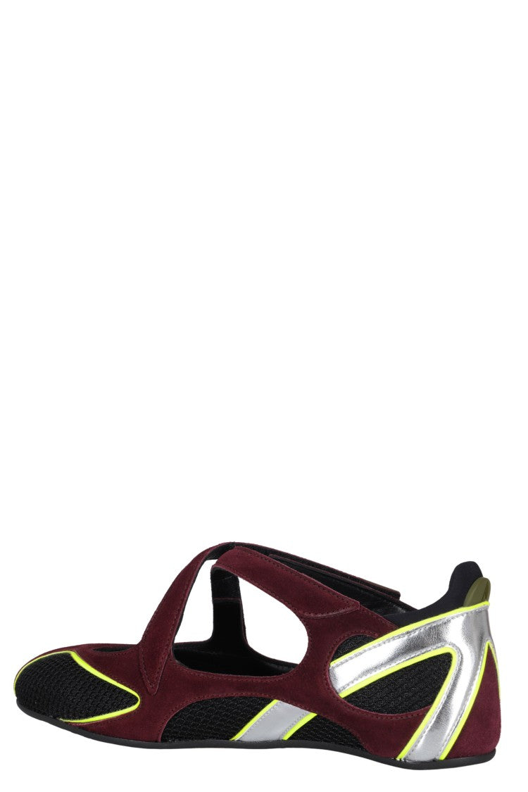 The Attico Nomad Sneakers - Violet/Black