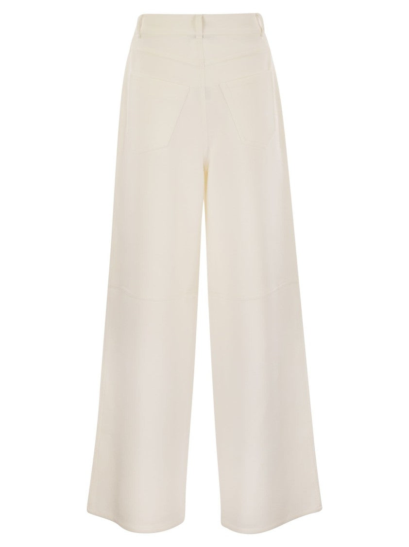 Max Mara Merlot - Jersey Trousers