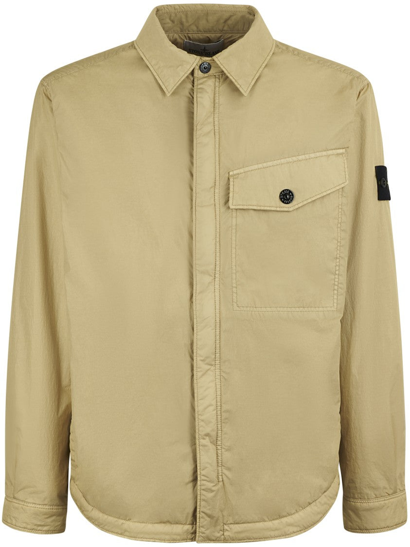Stone Island Structured Front Button Jacket