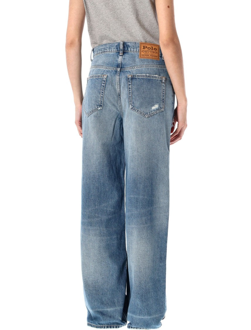 Polo Ralph Lauren Straight Denim Broken