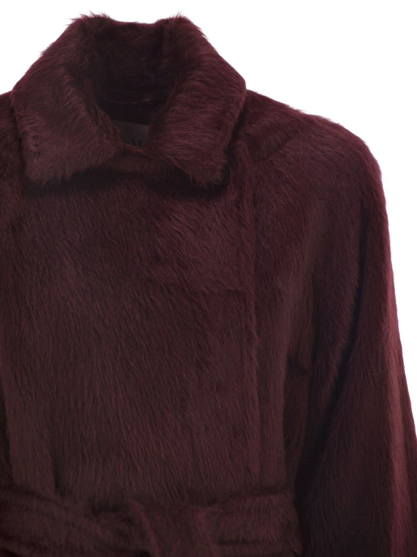 Max Mara Albata1234 - Long Coat In Alpaca And Wool