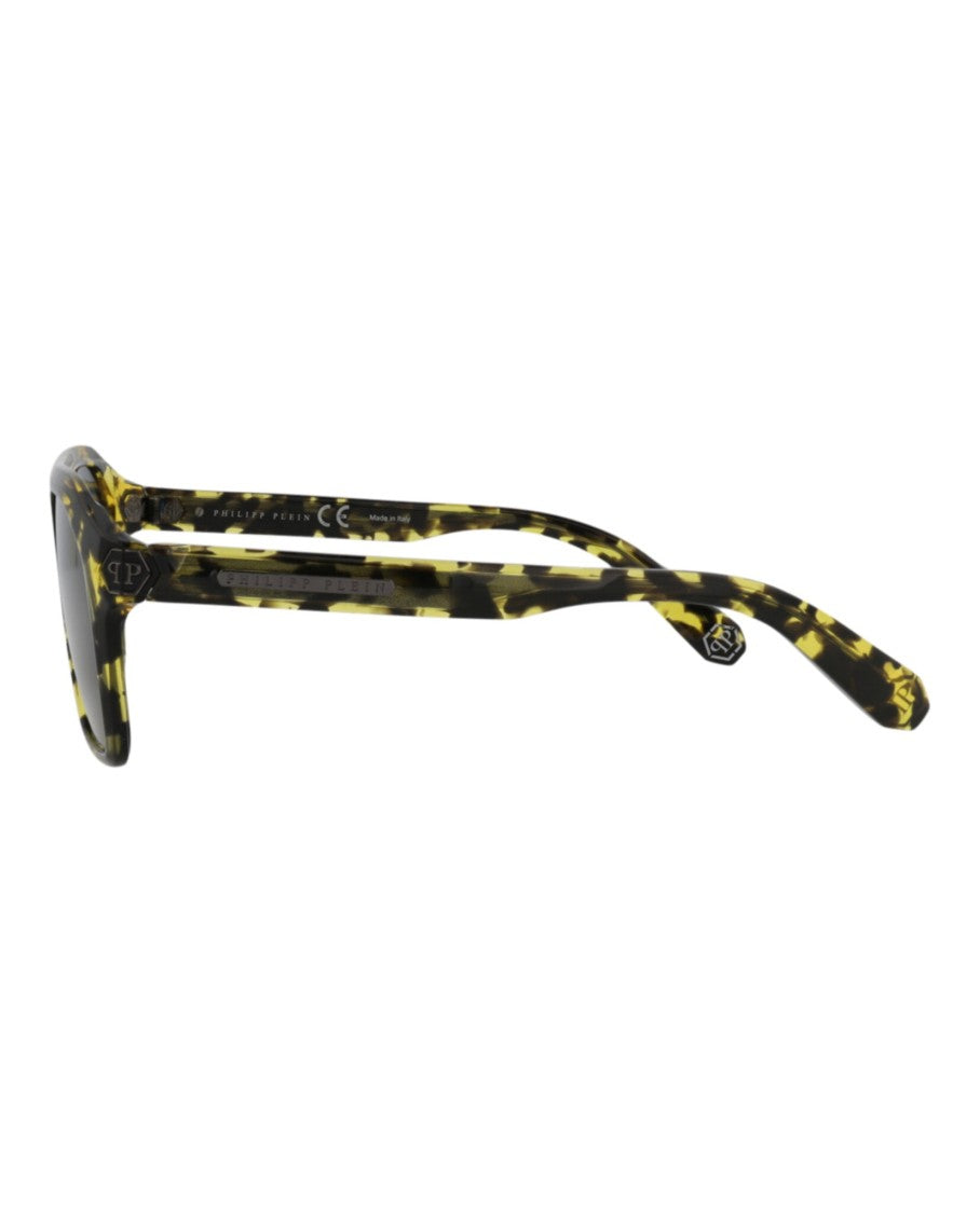 Philipp Plein Aviator-Frame Acetate Sunglasses