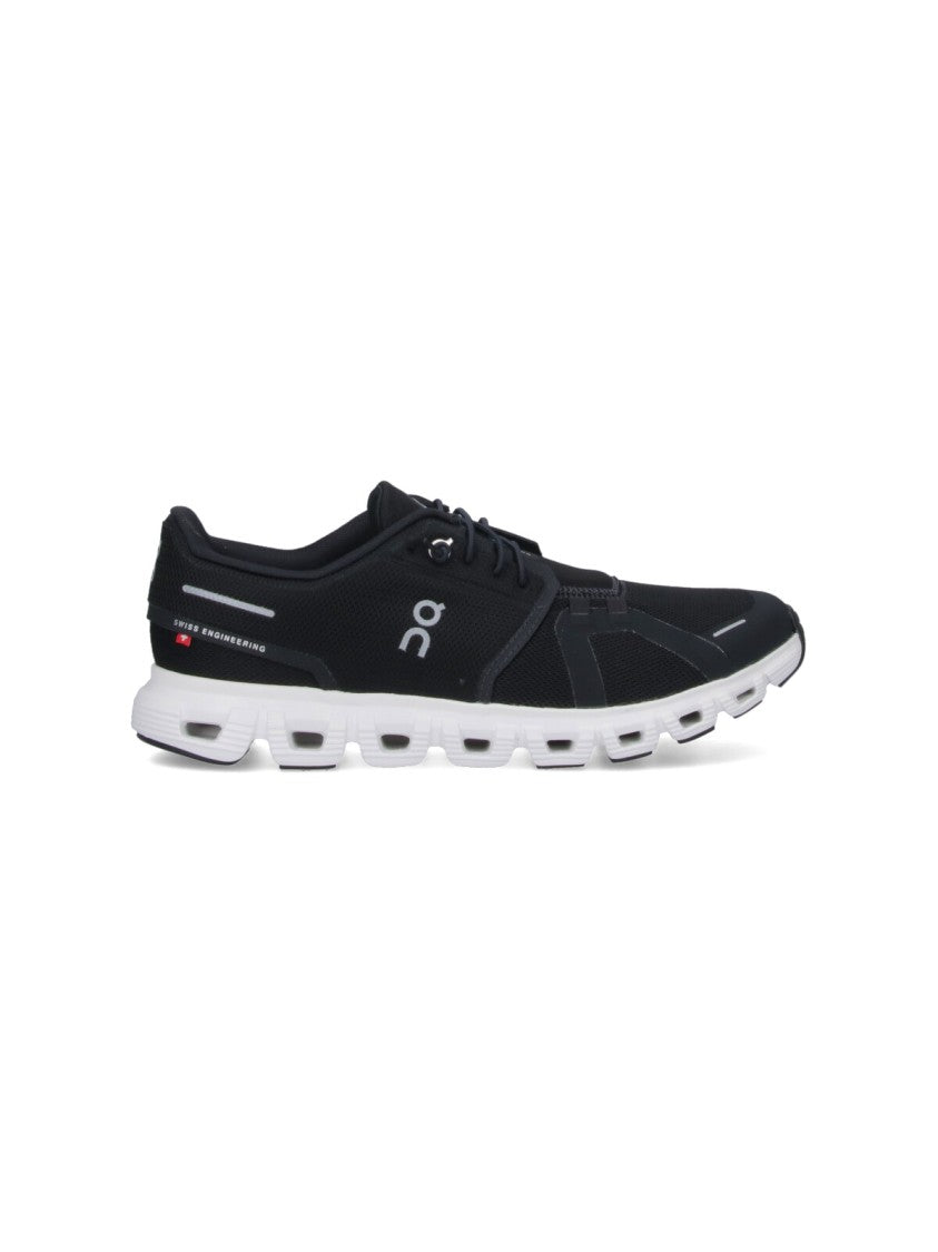 On "Cloud 6" Sneakers – Black