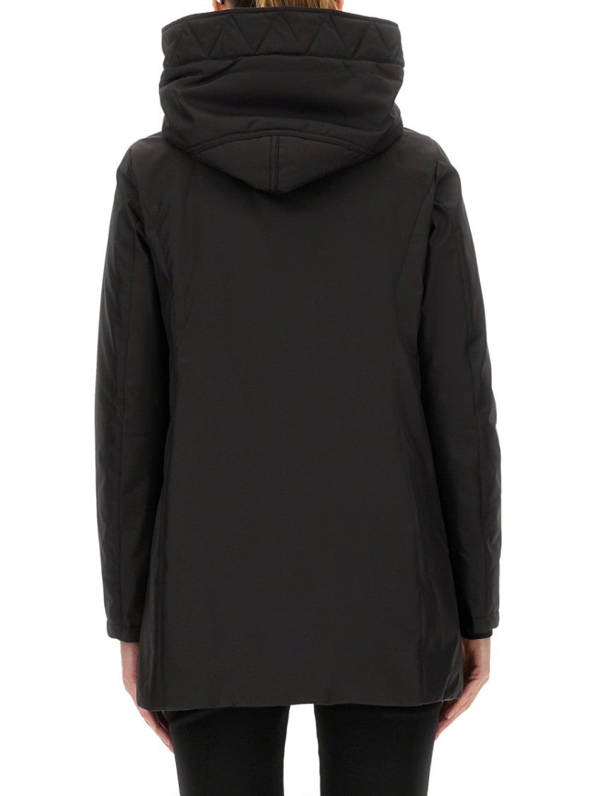 Fay Toggle Closure Black Coat