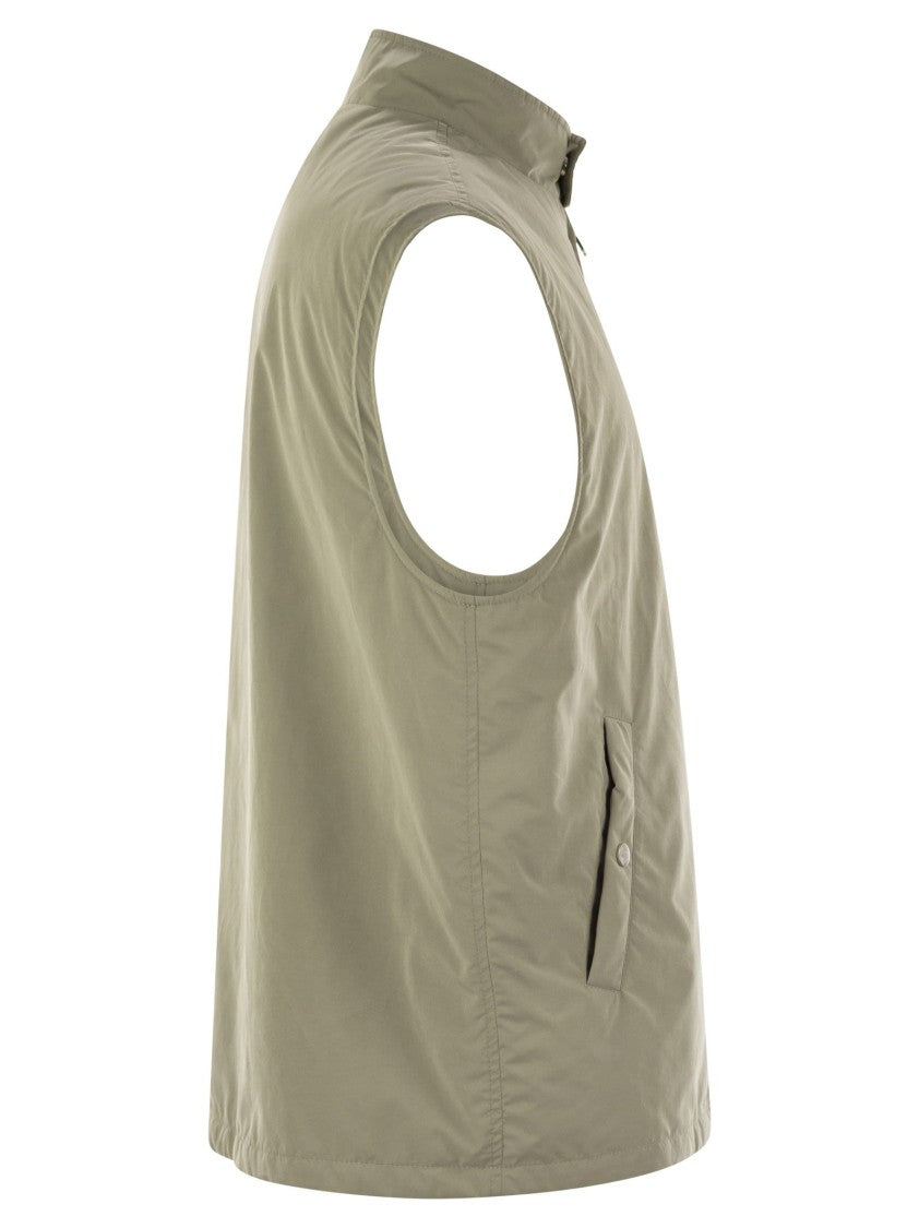 Brunello Cucinelli Water-Repellent Microfibre Waistcoat With Thermore® Padding