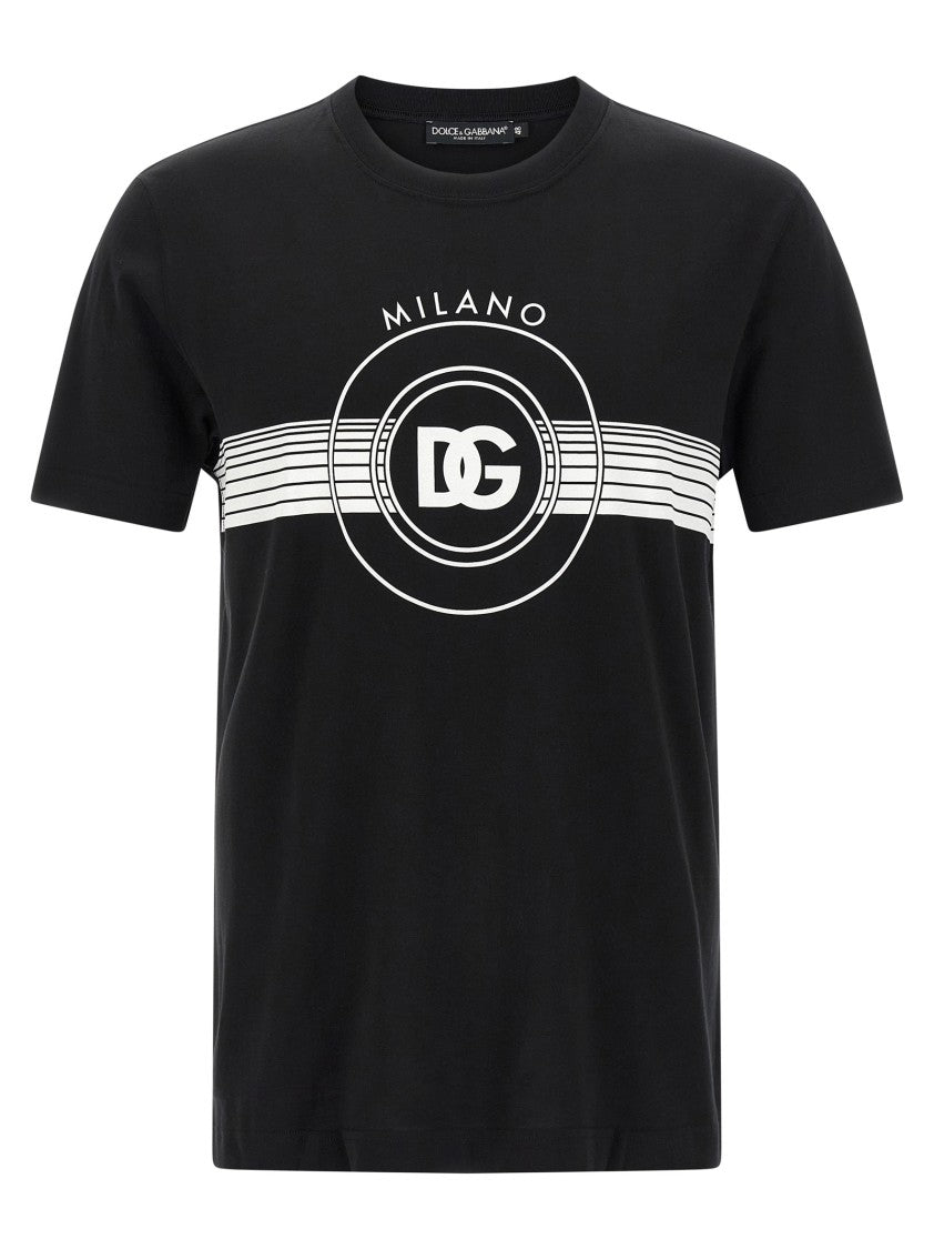 Dolce & Gabbana Dg Logo Print T-Shirt