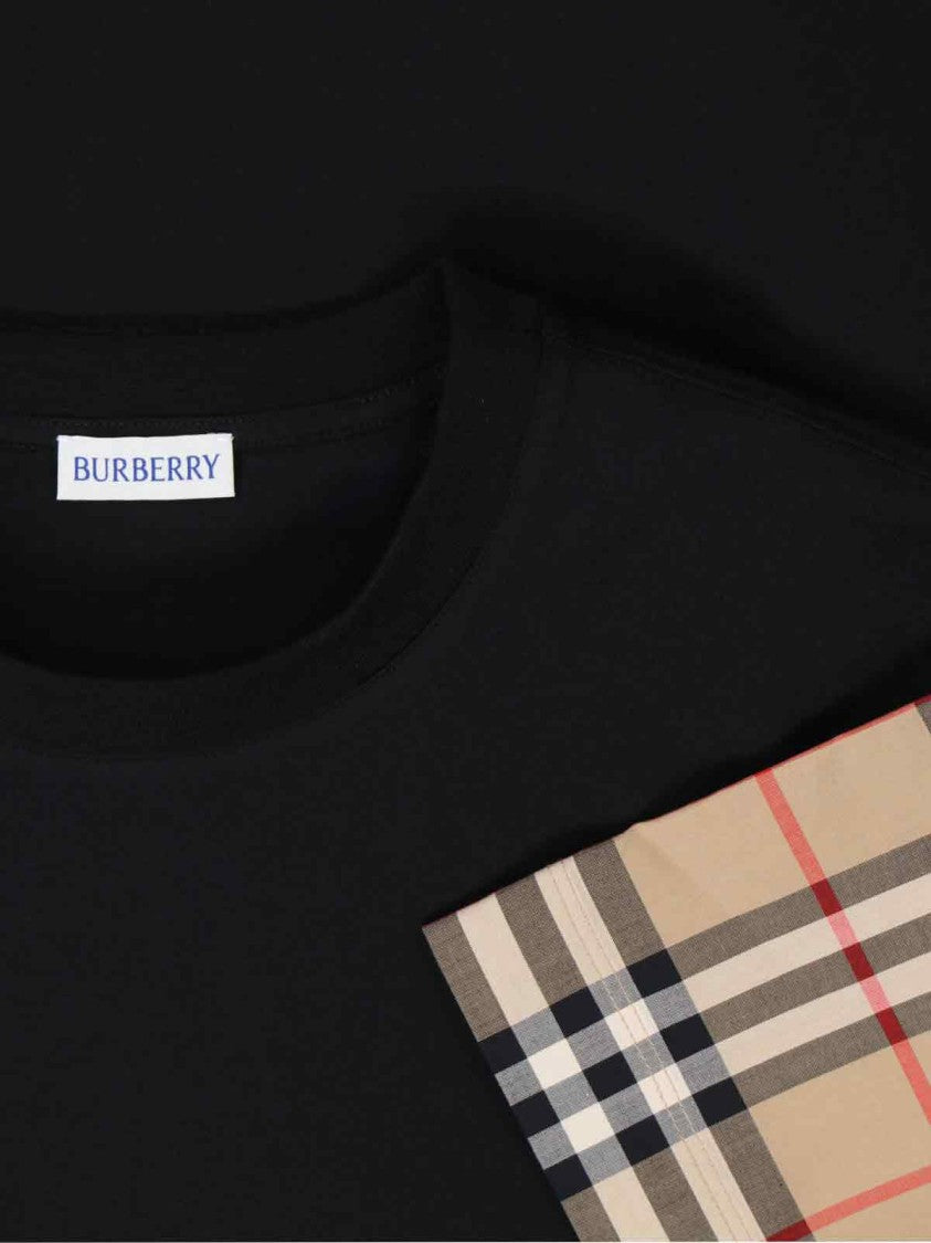 Burberry 'Vintage Check' T-Shirt – Black