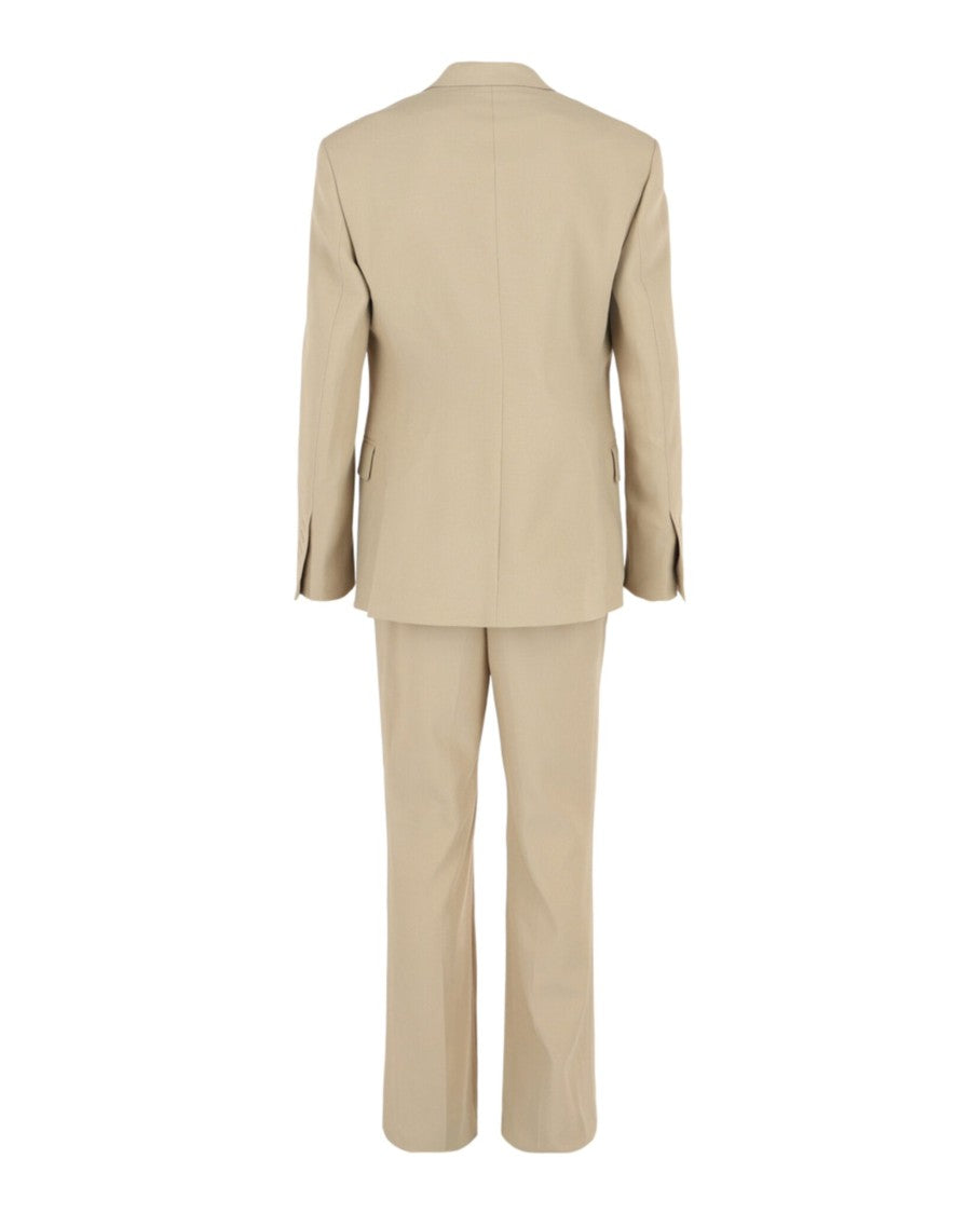 Ferragamo Single-Breasted Suit With Notched Lapels And Tailored Structure