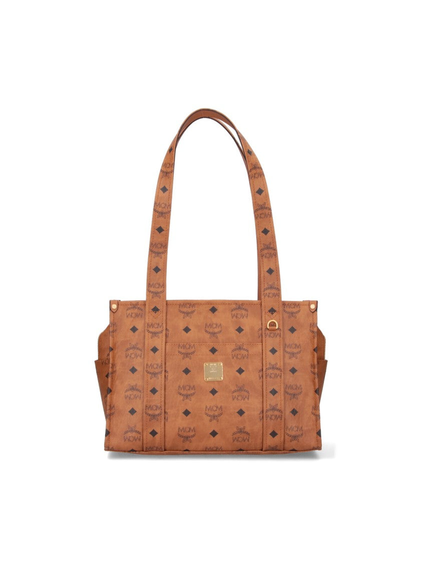 Mcm "Aren" Tote Bag – Brown