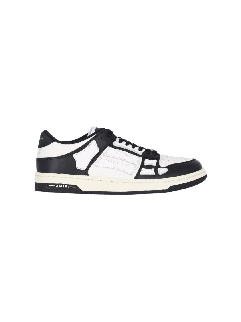 Amiri "Skel" Low-Top Sneakers – Black