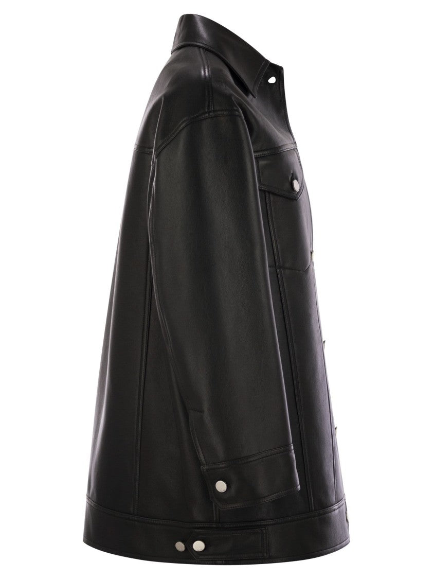 Max Mara Girino - Nappa Leather Over Jacket