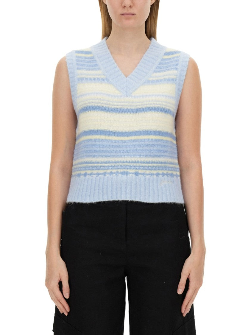 Ganni V-Neck Vest