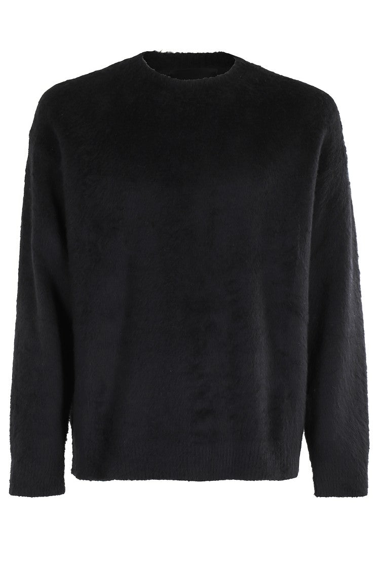 Roberto Collina Oversized Brushed Texture Knit Sweater