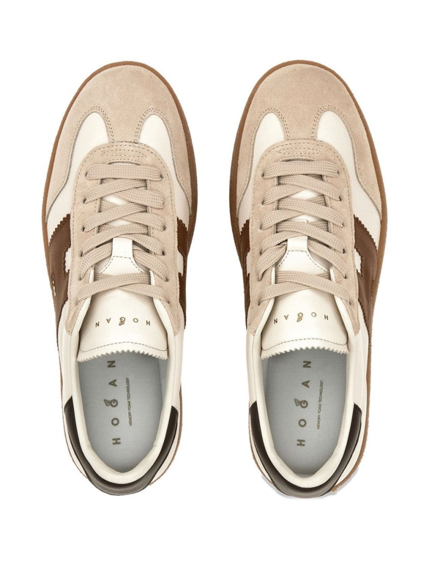 Hogan Multicolour Platform Sneakers With Suede