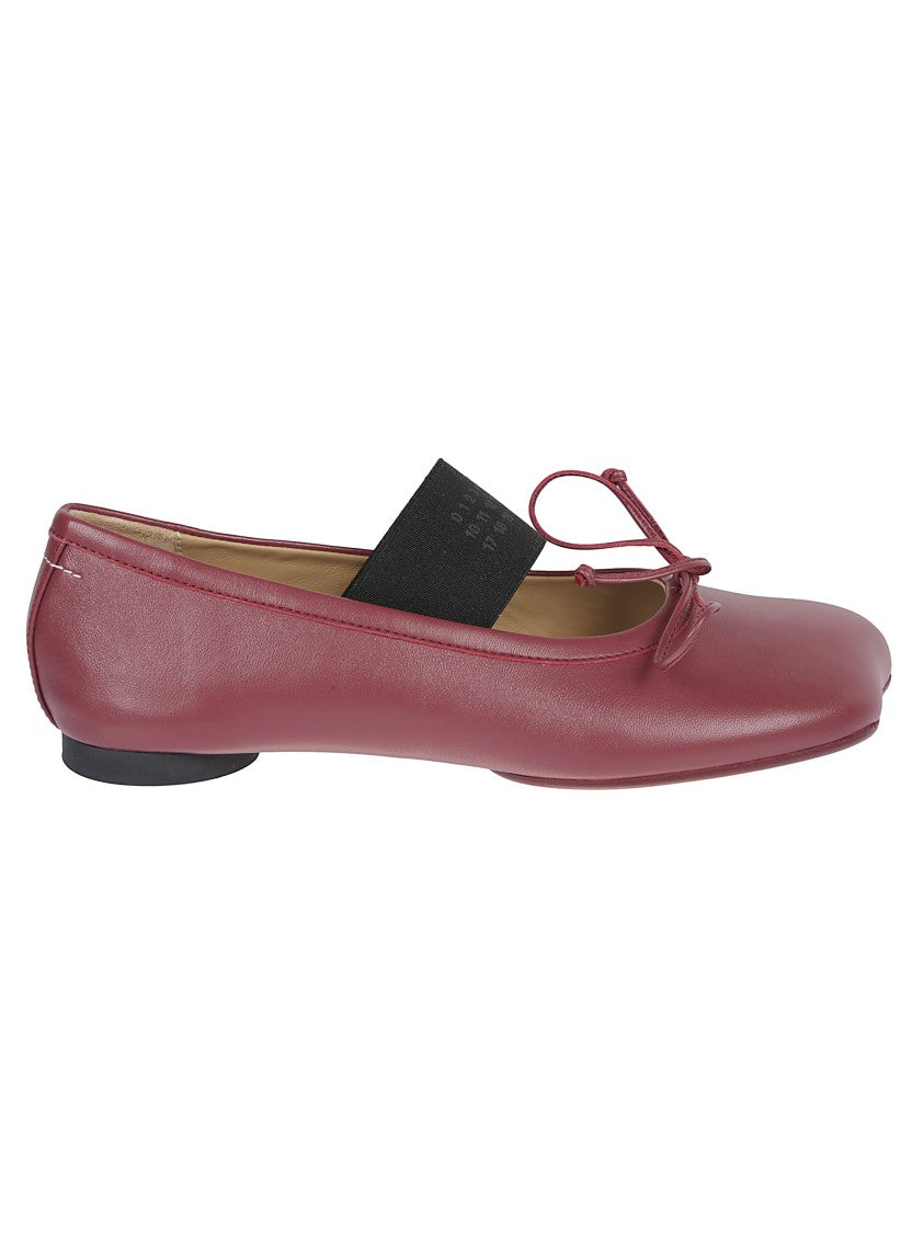 Mm6 By Maison Margiela Ovine Leather Ballet Shoe