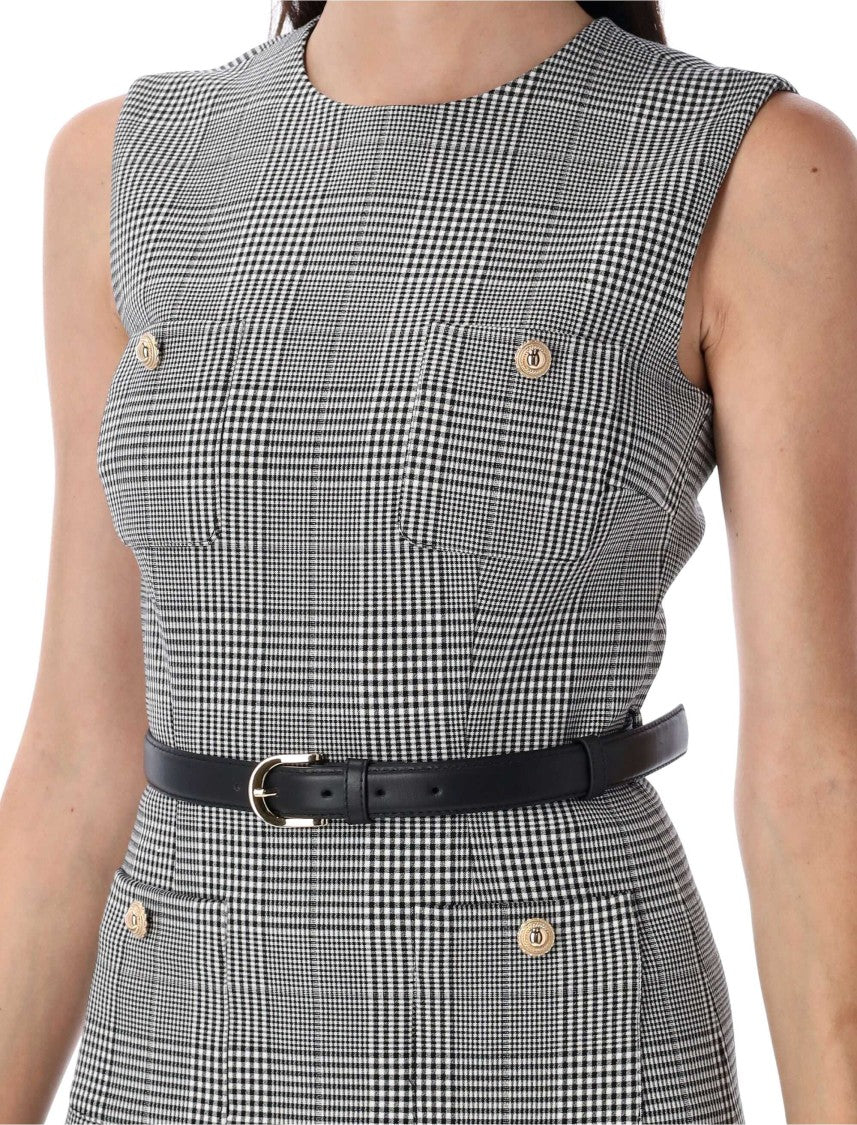 Self-Portrait Mini Dress Prince Of Wales