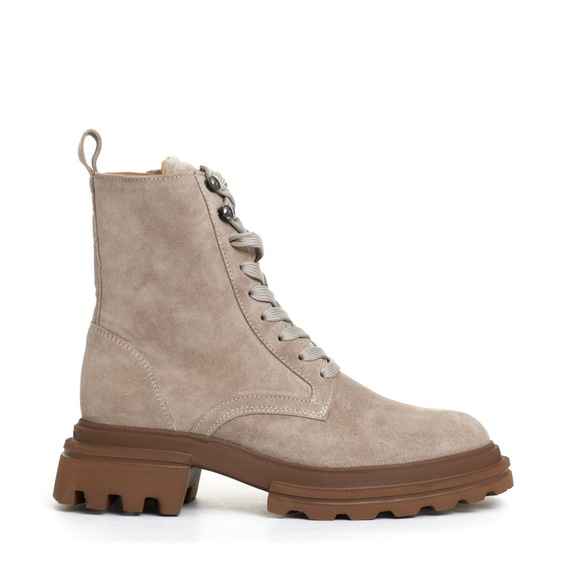 Hogan Beige Suede Amphibian