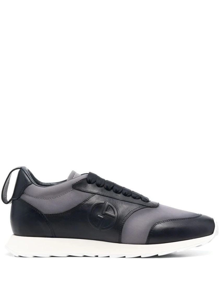 Giorgio Armani Closed Blue Trainers