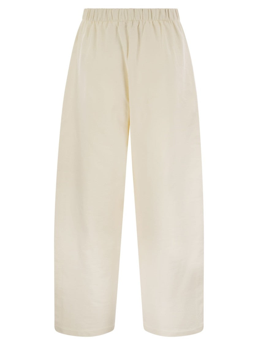 Max Mara Filovia - Silk And Cotton Fleece Trousers