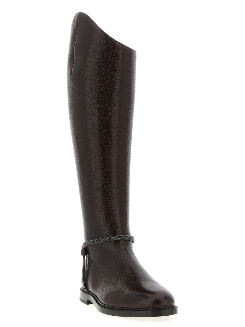 Brunello Cucinelli 'Precious Spurs' Boots