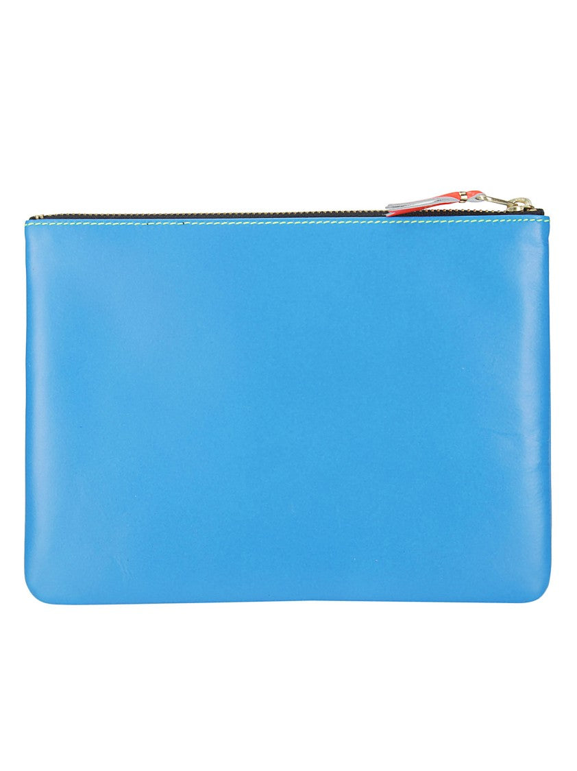 Comme Des Garçons Color-Block Leather Wallet