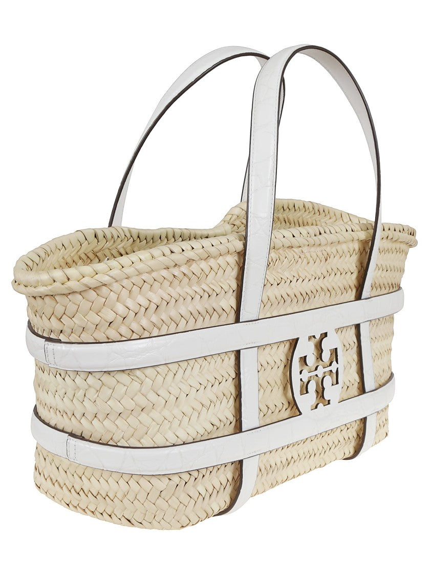 Tory Burch Ella Straw Basket