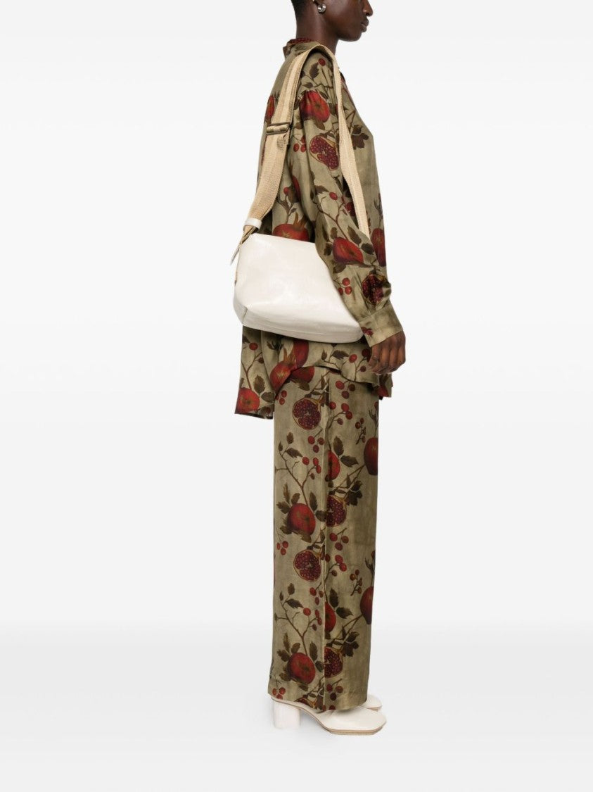 Uma Wang Shoulder Bag With Textured Strap