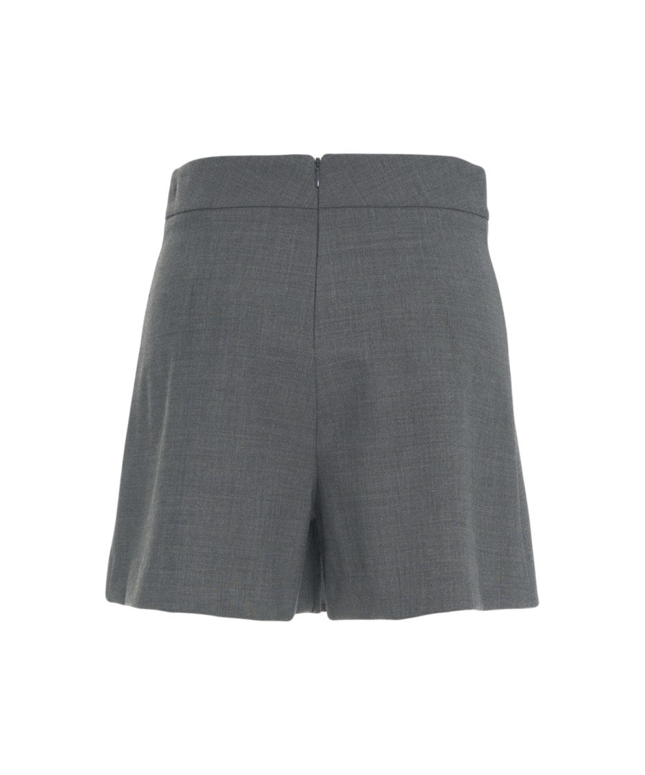 Ottod'ame A-Line Culotte With Distinctive Front Zipper