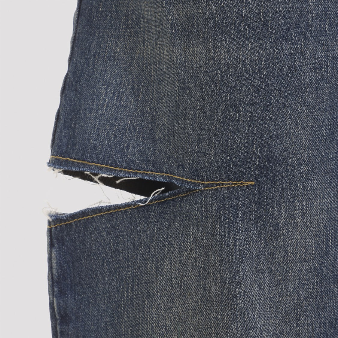 Maison Margiela 5 Pockets Blue Cotton Jeans