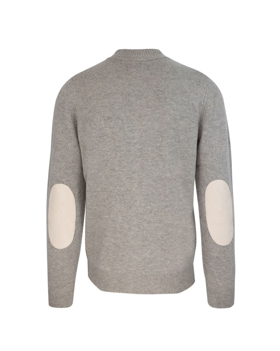 Barbour Essential Patch Zip Sweater - Grey