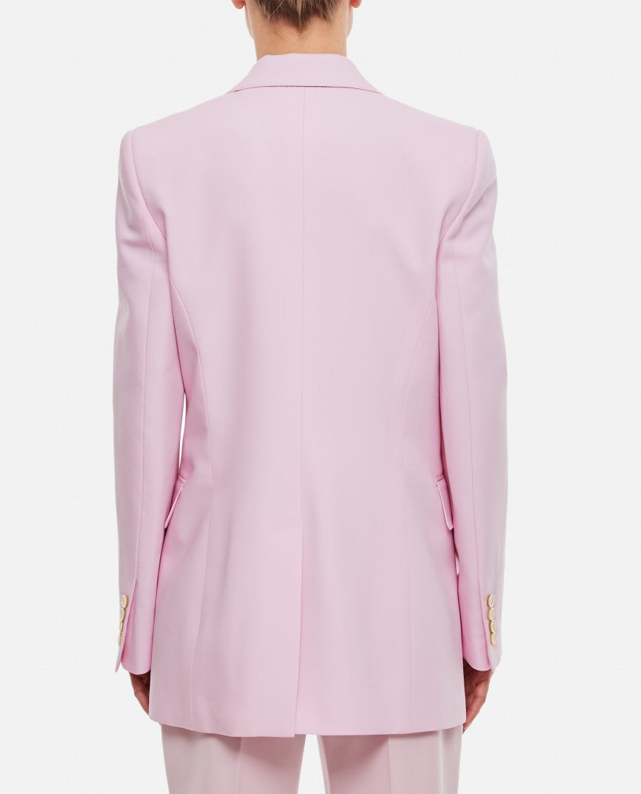Alexander Mcqueen Wool Double Breasted Jacket