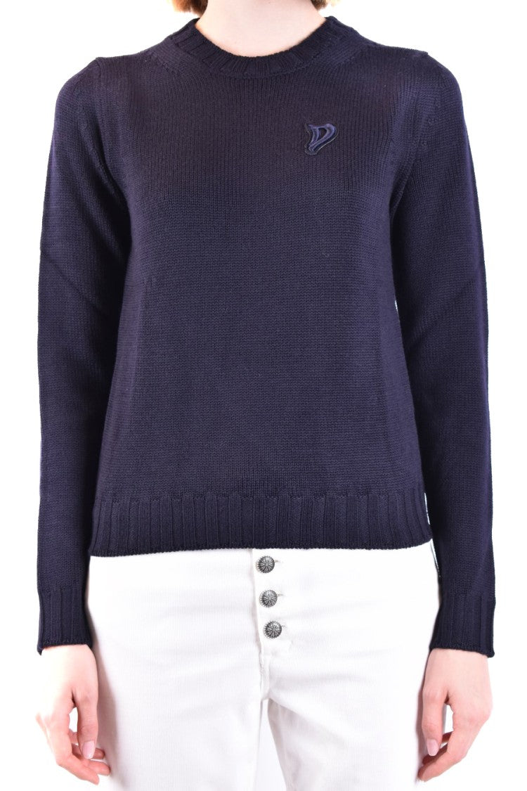 Dondup Sky Blue Knit Sweater