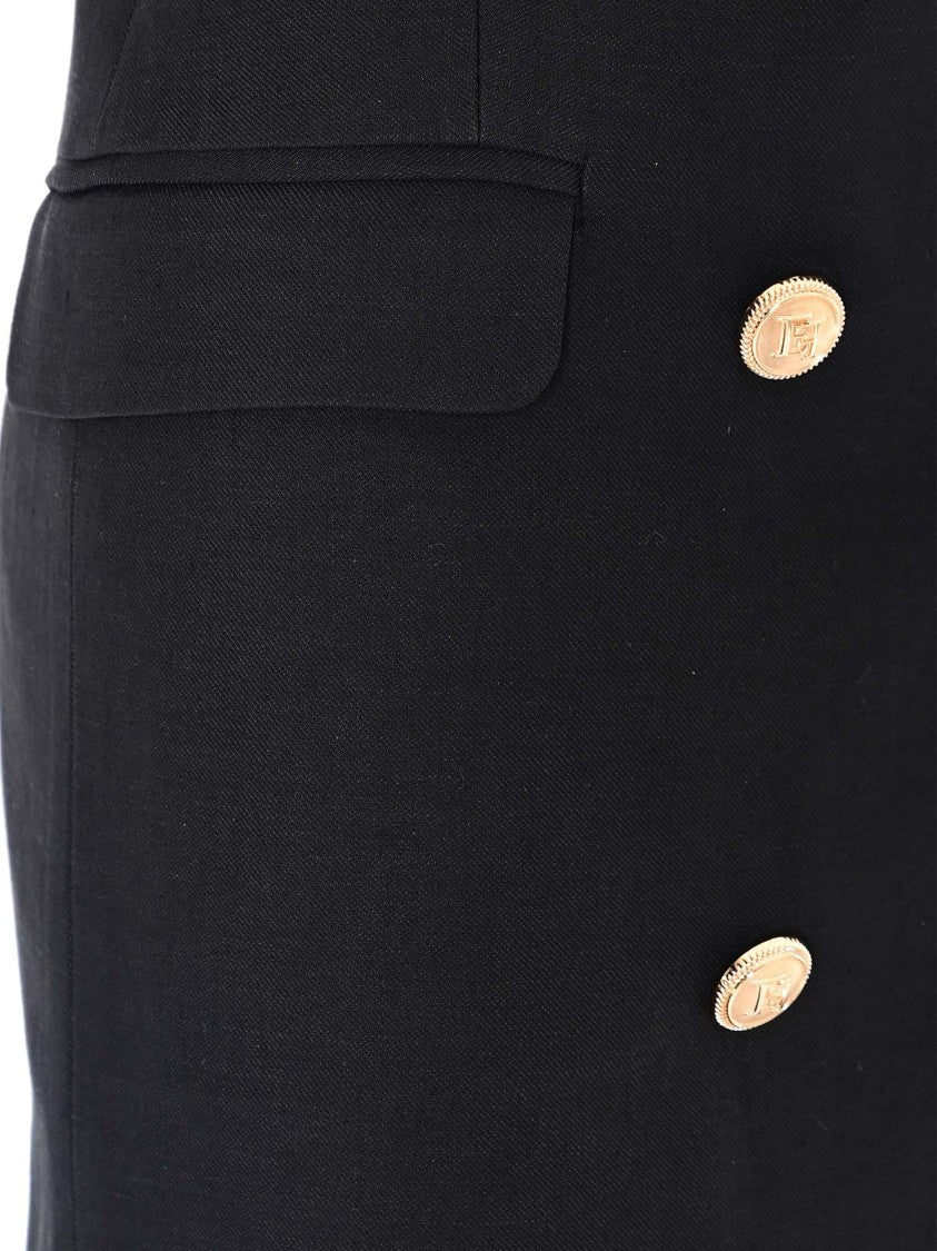 Elisabetta Franchi Sleeveless Tailored Dress