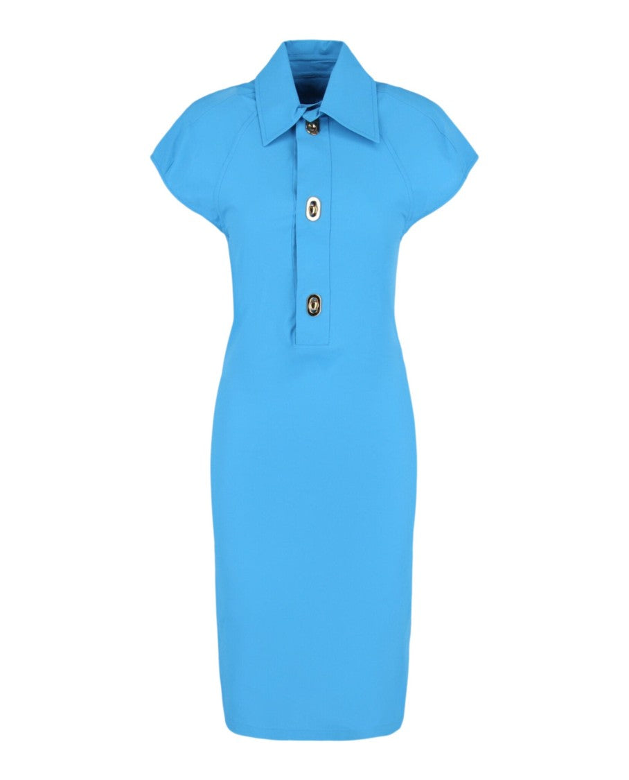 Bottega Veneta Cap Sleeve Midi Dress