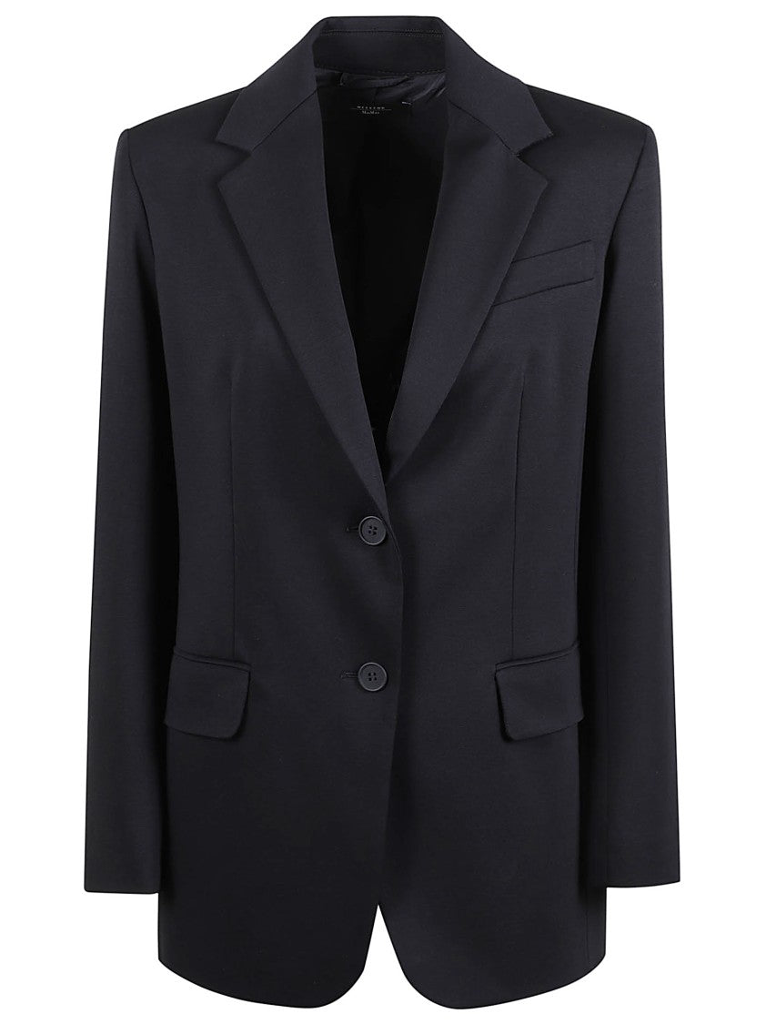 Max Mara Tailored Blazer With Classic Notch Lapel