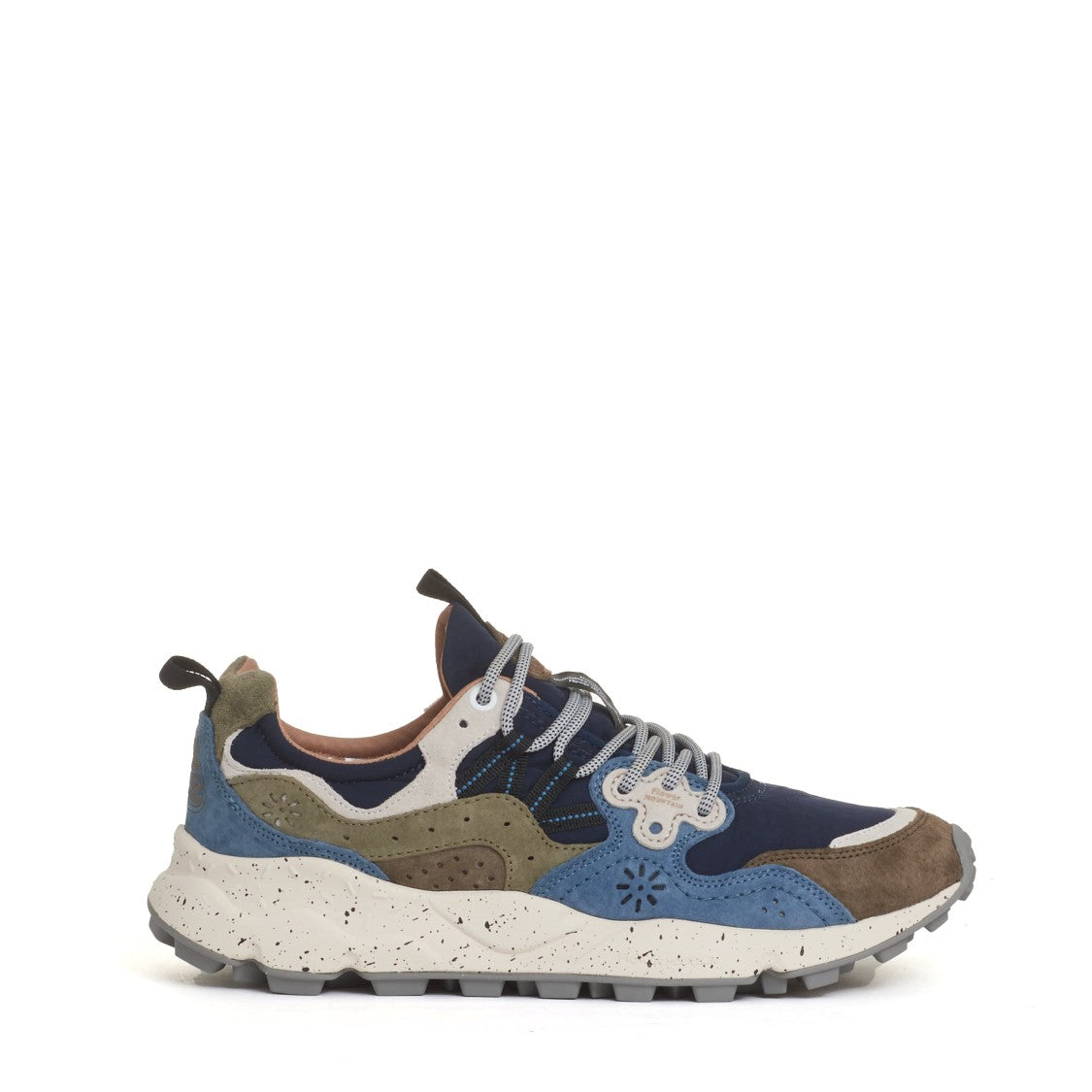 Flower Mountain Multicolored Leather Sneakers