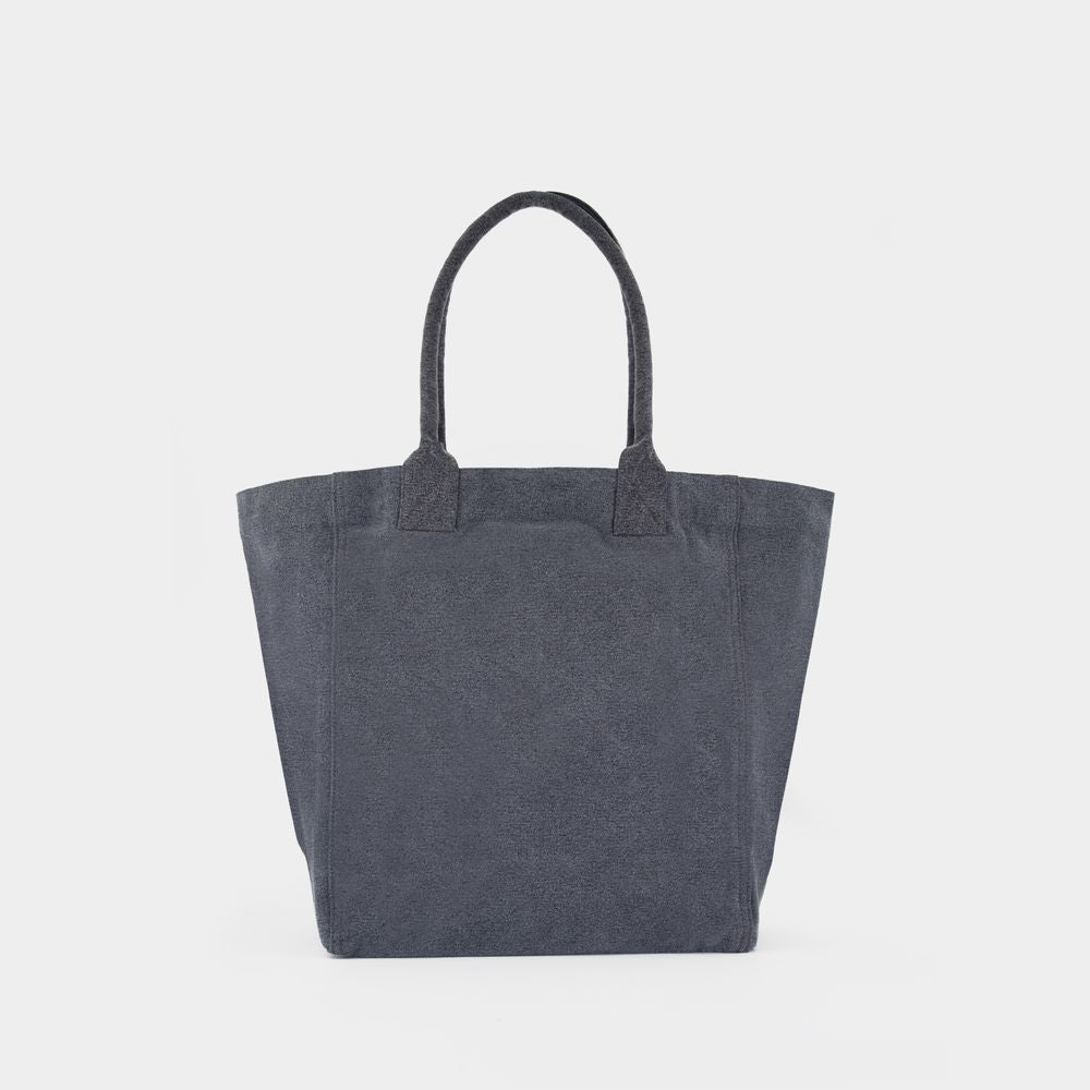 Isabel Marant Yenky Gz Shopper Bag - Cotton - Black
