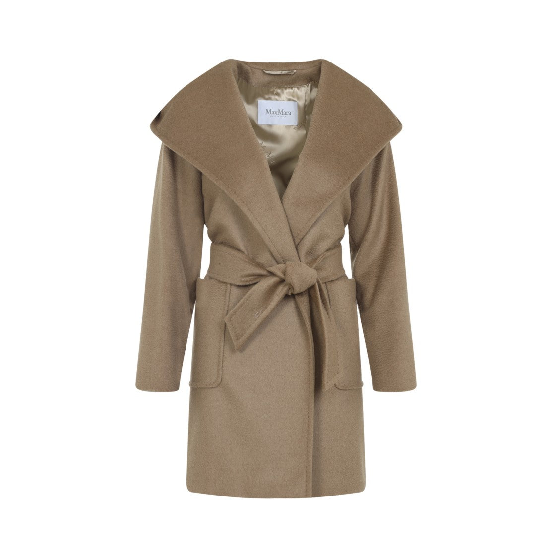 Max Mara Rialto Beige Camel Coat