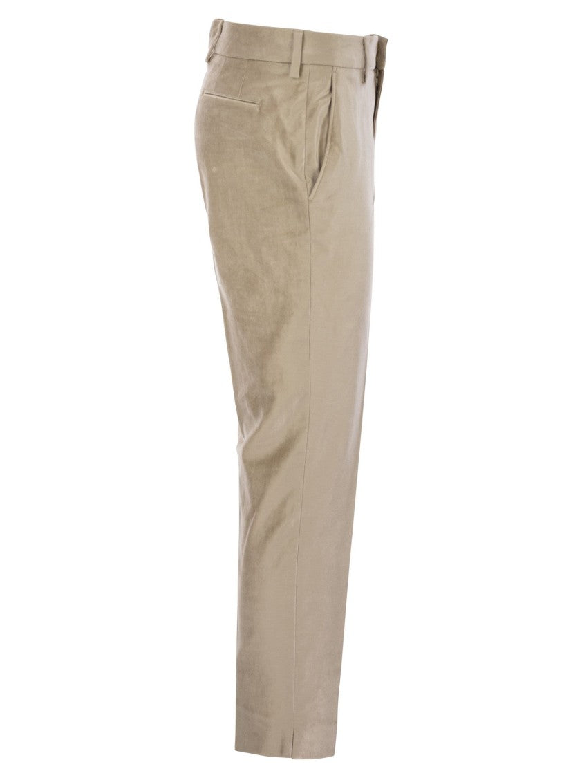 Pt Torino New York - Velvet Trousers