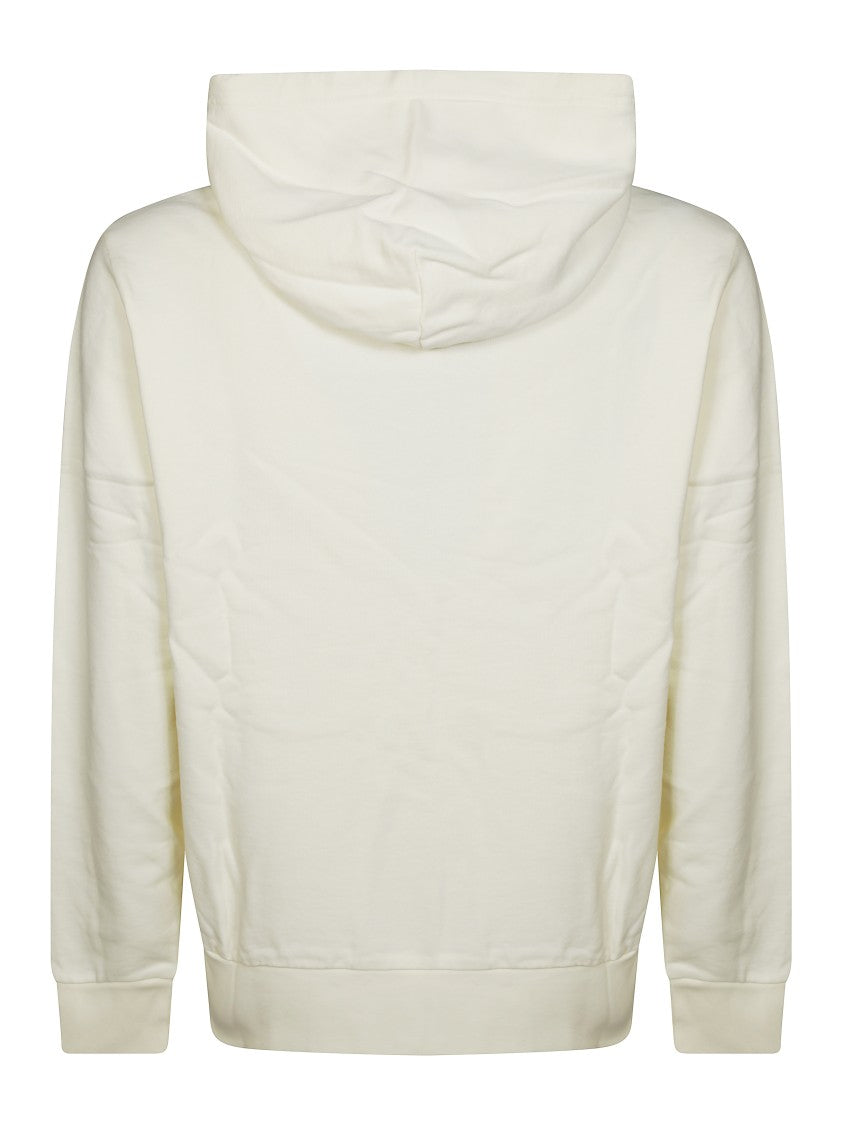 Polo Ralph Lauren Off-White Hoodie With Drawstring