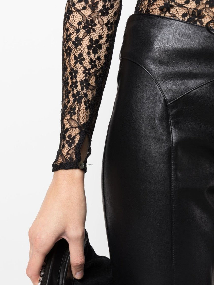 Isabel Marant Long-Sleeved Lace Top