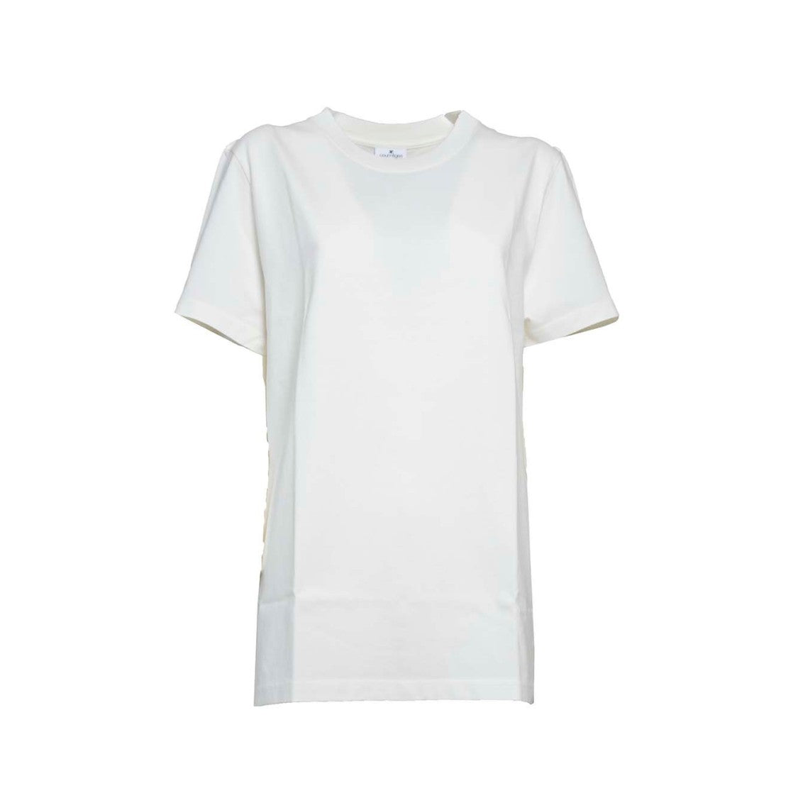 Courrèges White Cotton Ac T-Shirt