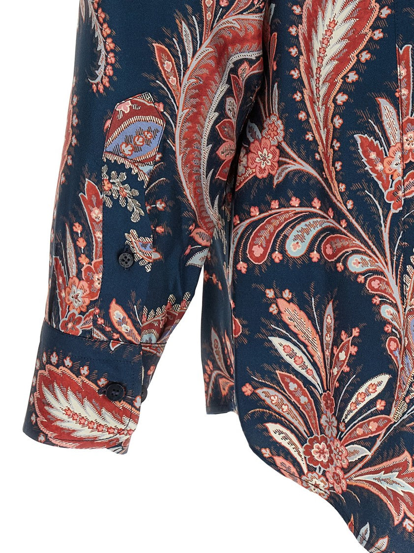 Etro Paisley Ramage Silk Shirt