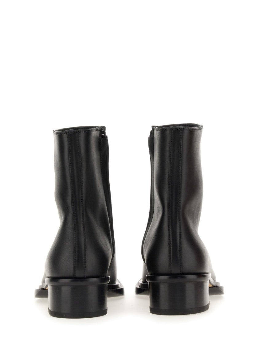 Alexander Mcqueen Cuban Stack Boot