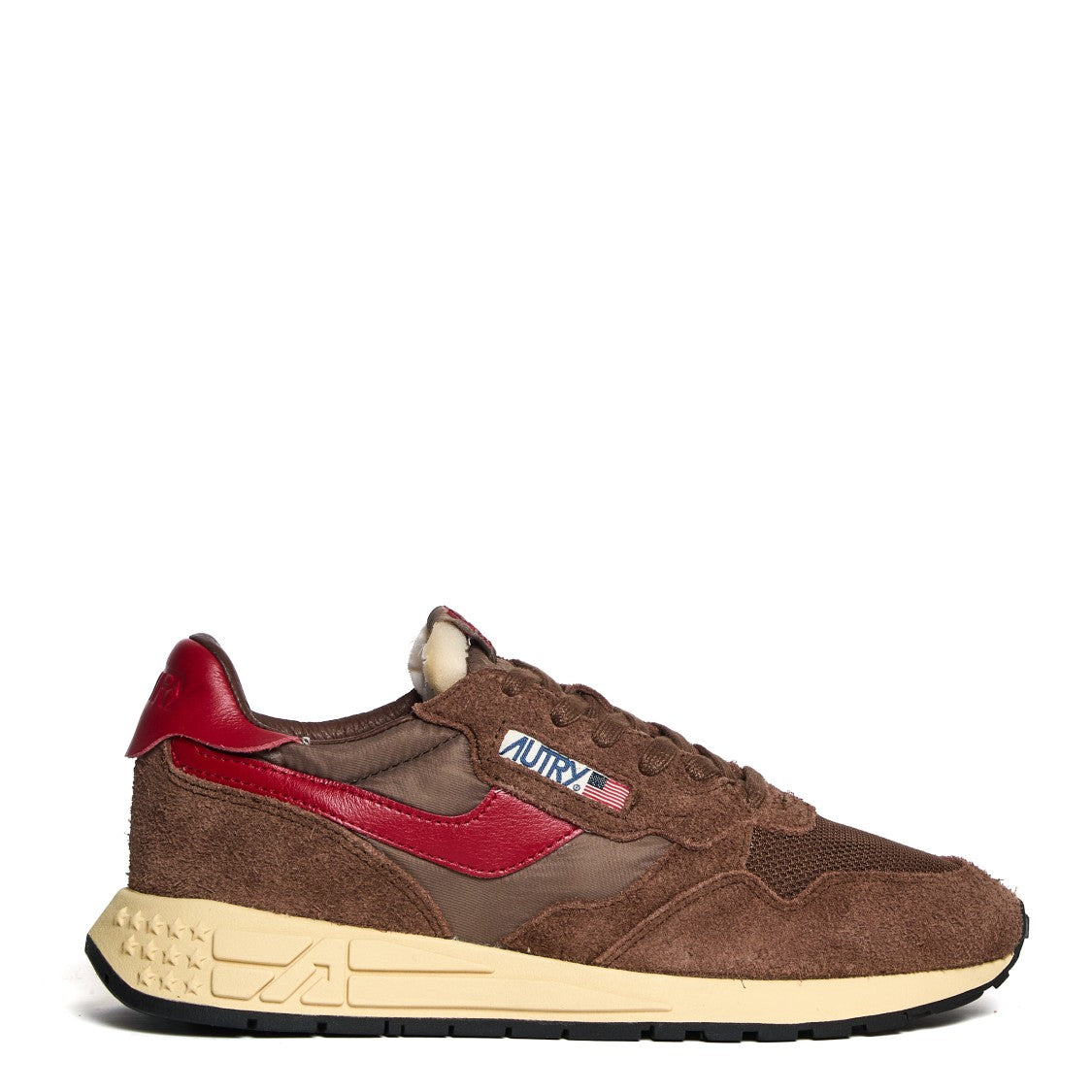 Autry Low-Top Sneakers With Padded Collar And Textured Sole