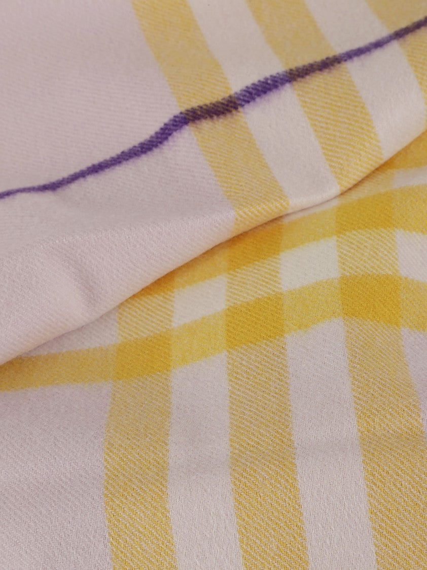 Burberry Pastel Pink Cashmere Scarf