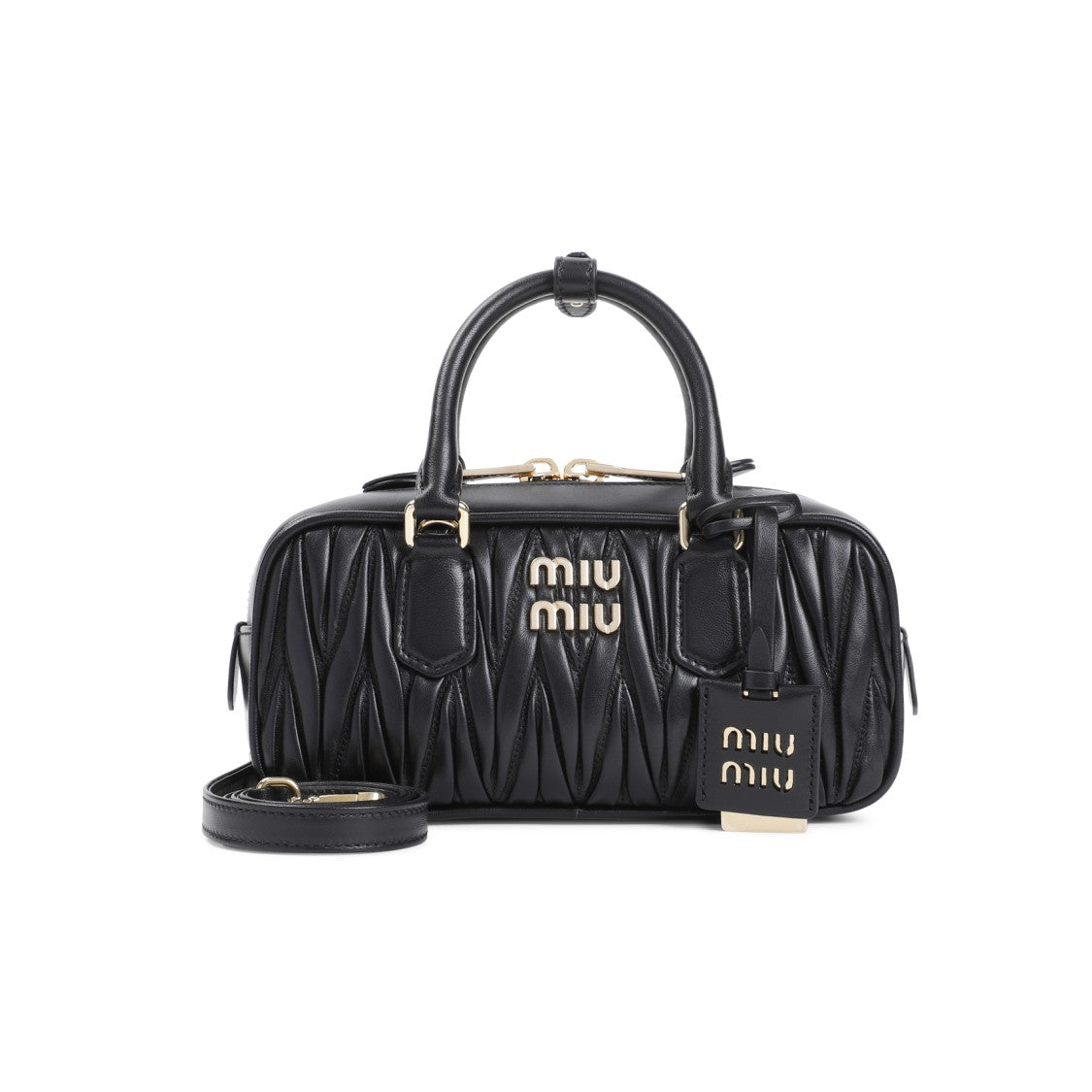 Miu Miu Matelassé Leather Handbag